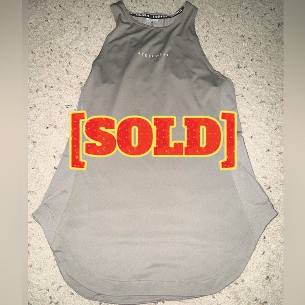 [SOLD] Ryderwear high neck tank top. XS. NWOT.